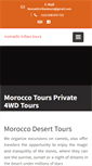 Mobile Screenshot of nomadictribestours.com